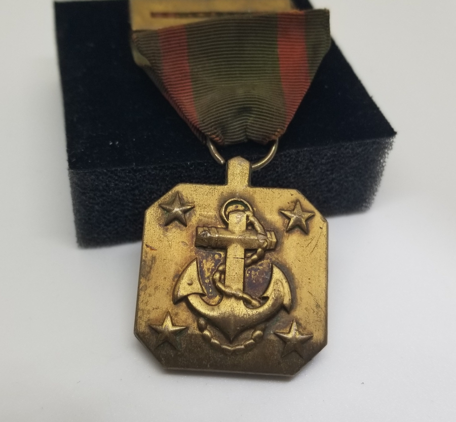 ORİJİNAL ASKISIYLA AMERİKAN DENİZCİ SUBAY MADALYASI