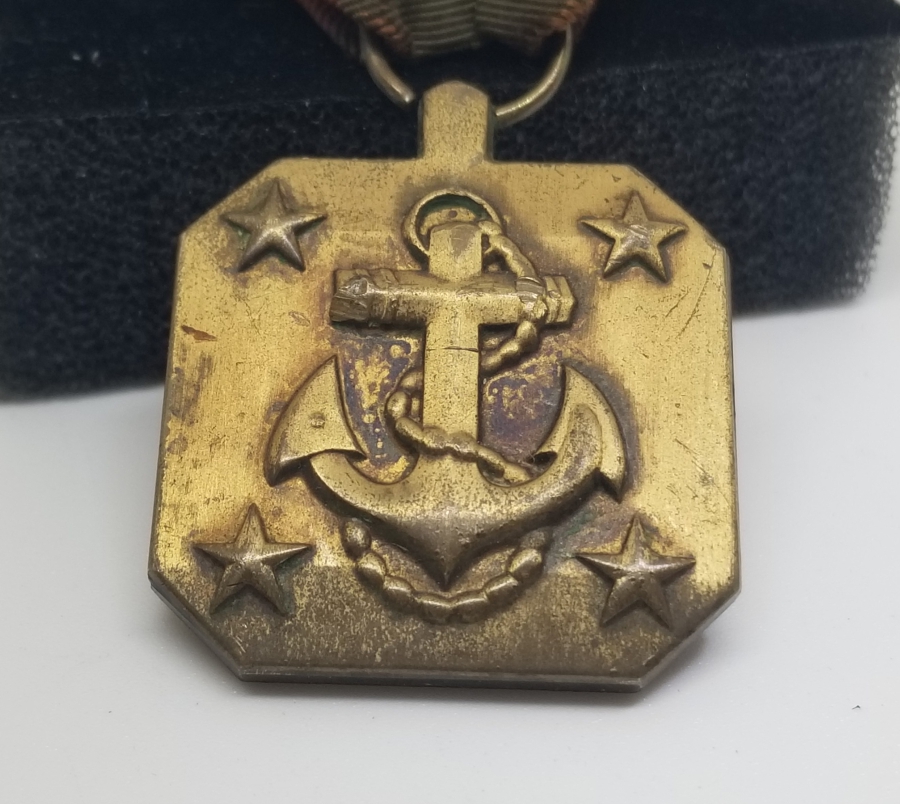 ORİJİNAL ASKISIYLA AMERİKAN DENİZCİ SUBAY MADALYASI