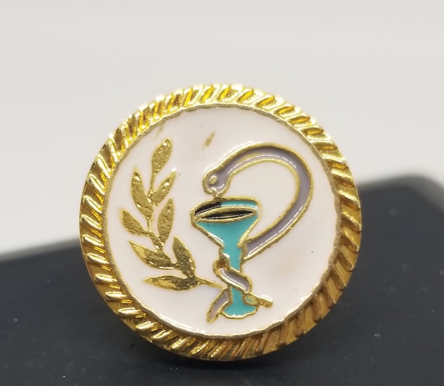 ALTIN KAPLAMA ANTİKA TIP ROZETİ