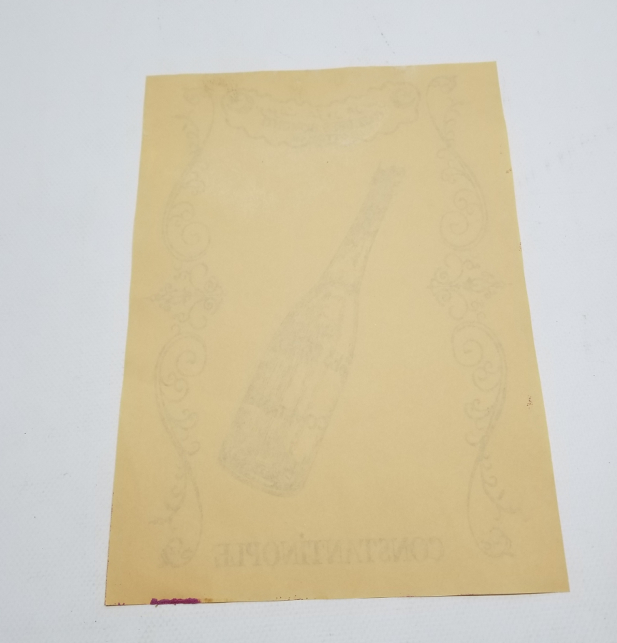 OSMANLI DÖNEMİ ÇOK NADİR BOMONTİ GAZOZ REKLAMI AFİŞİ