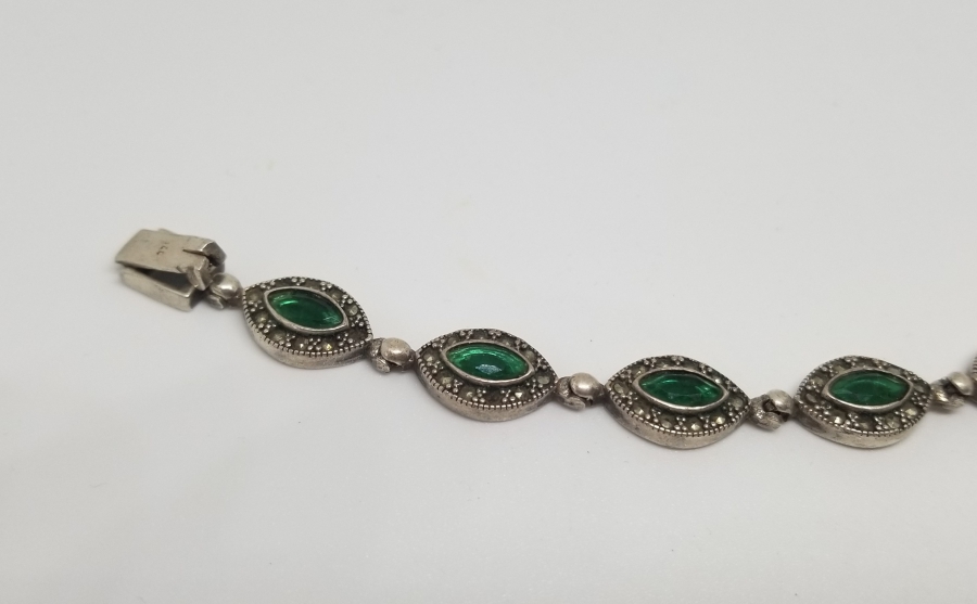 ZİRKON TAŞLI GÜMÜŞ BİLEKLİK