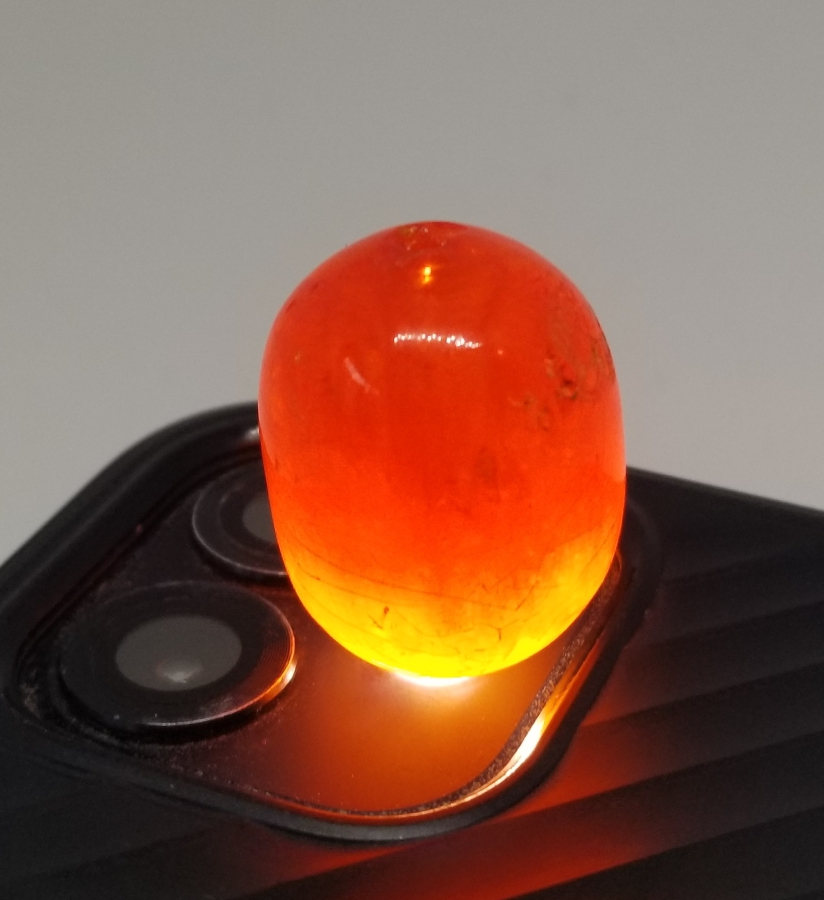 OSMANLI DÖNEMİ SECCAR DAMLA KEHRİBAR BÜYÜK BOY HABBE