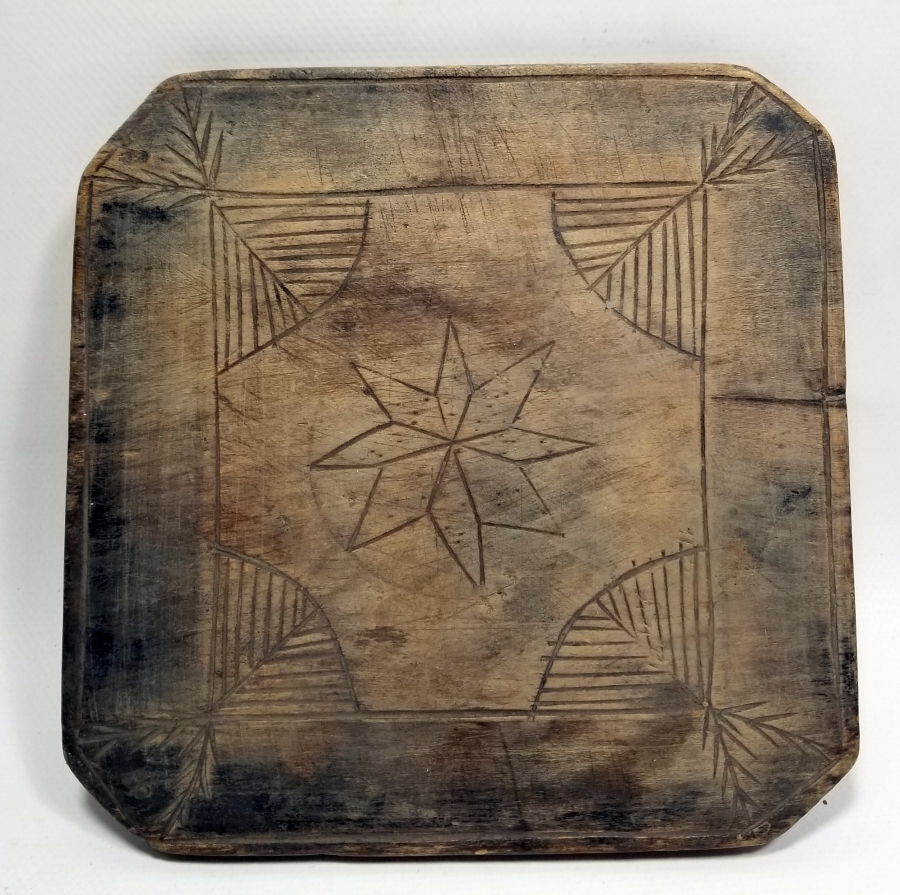 OSMANLI DÖNEMİ EL OYMA AHŞAP NARGİLE NİHALESİ