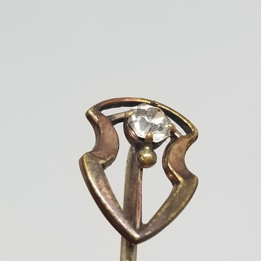 ORİJİNAL KUTUSUNDA OSMANLI DÖNEMİ PIRLANTA TAŞLI BROŞ