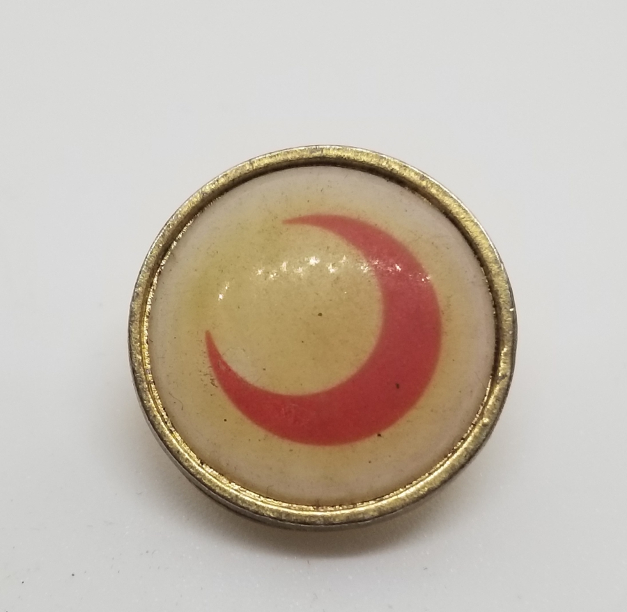 ALTIN KAPLAMA ANTİKA KIZILAY ROZET