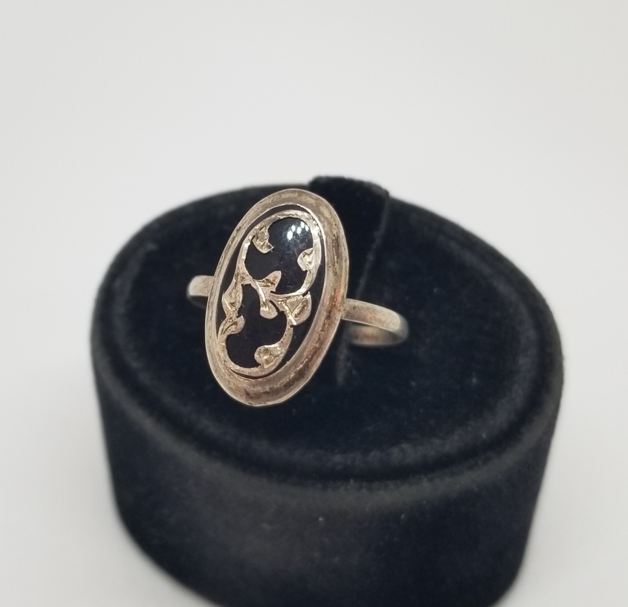 OSMANLI DÖNEMİ EL YAPIMI OLTU TAŞLI ÖZEL YAPIM GÜMÜŞ YÜZÜK