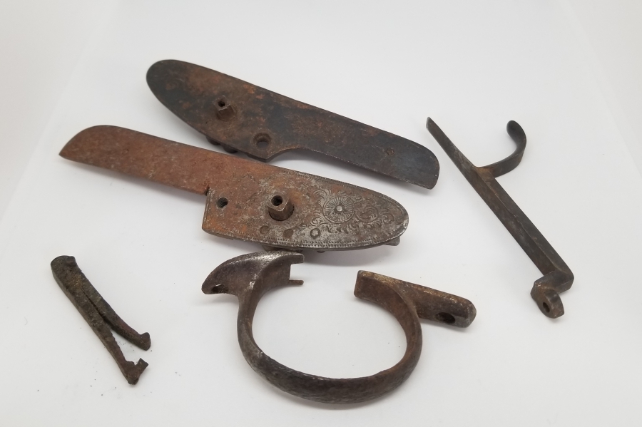 OSMANLI DÖNEMİ DOLMA TÜFEK PARÇALARI LOTU