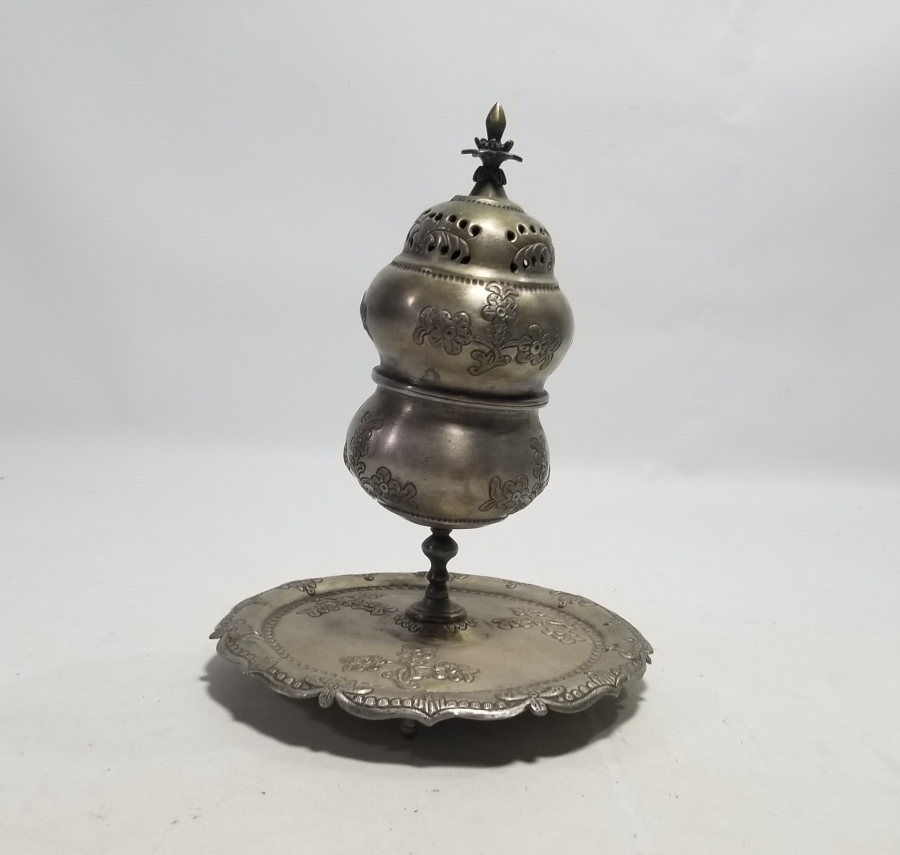 OSMANLI DÖNEMİ ESER-İ İSTANBUL GÜMÜŞ BUHURDAN