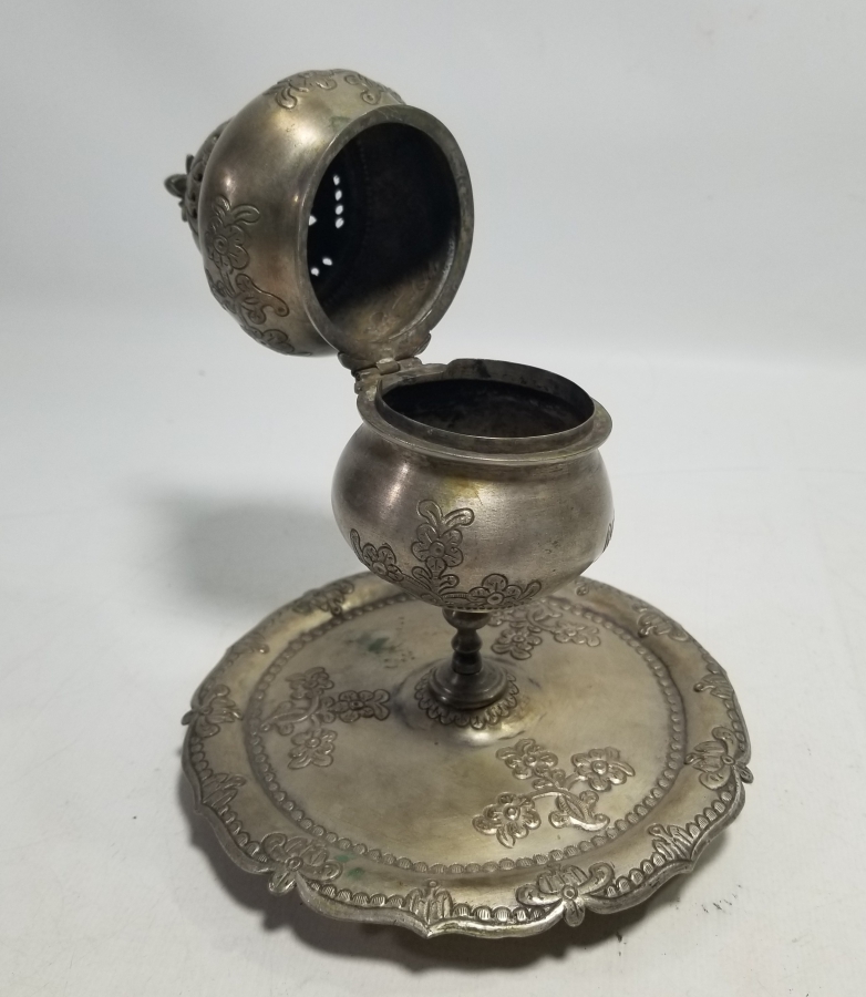 OSMANLI DÖNEMİ ESER-İ İSTANBUL GÜMÜŞ BUHURDAN