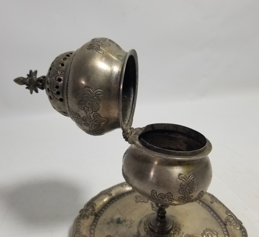 OSMANLI DÖNEMİ ESER-İ İSTANBUL GÜMÜŞ BUHURDAN