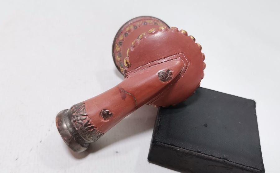 NADİR TİPTE USTA DAMGALI OSMANLI DÖNEMİ TOPHANE PİPO