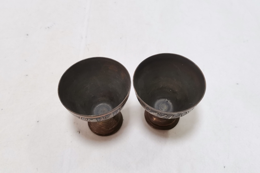 OSMANLI DÖNEMİ NADİR TİPTE ÇİFT FİNCAN ZARFI