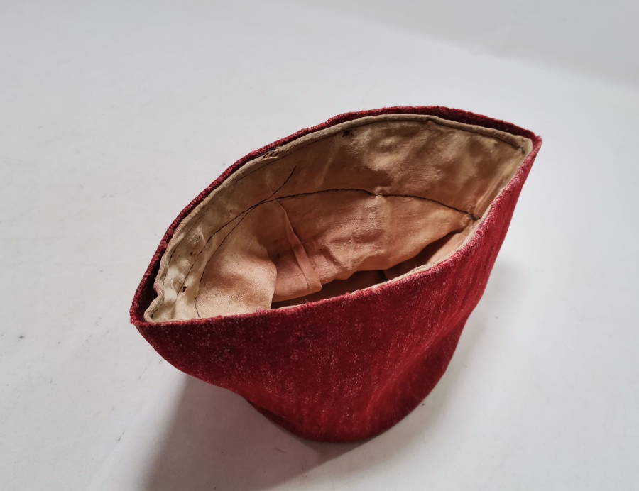 NADİR TİPTE OSMANLI DÖNEMİ ASTARLI MEMUR FESİ