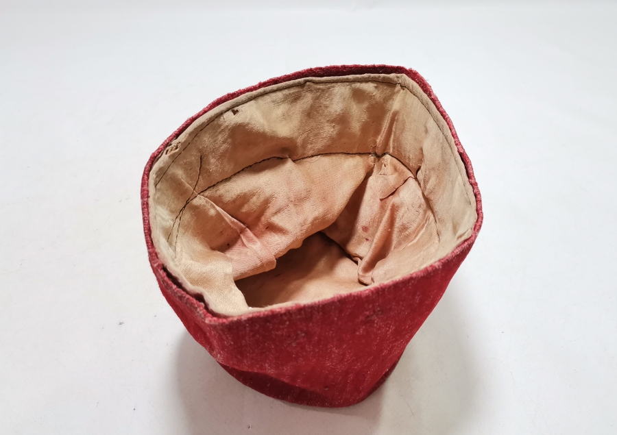 NADİR TİPTE OSMANLI DÖNEMİ ASTARLI MEMUR FESİ