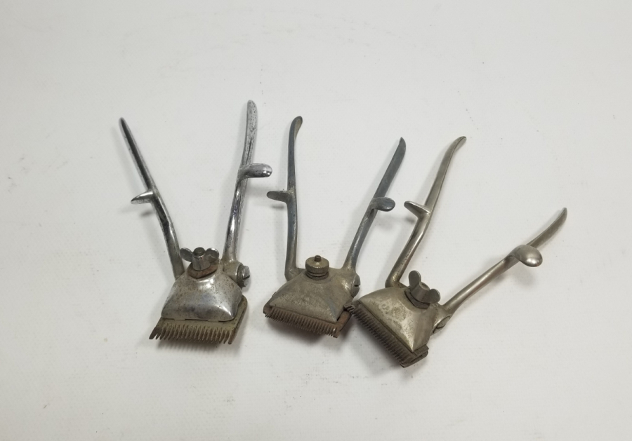 3 ADET ANTİKA MANUEL TRAŞ MAKİNESİ