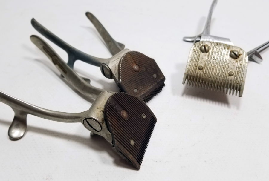 3 ADET ANTİKA MANUEL TRAŞ MAKİNESİ