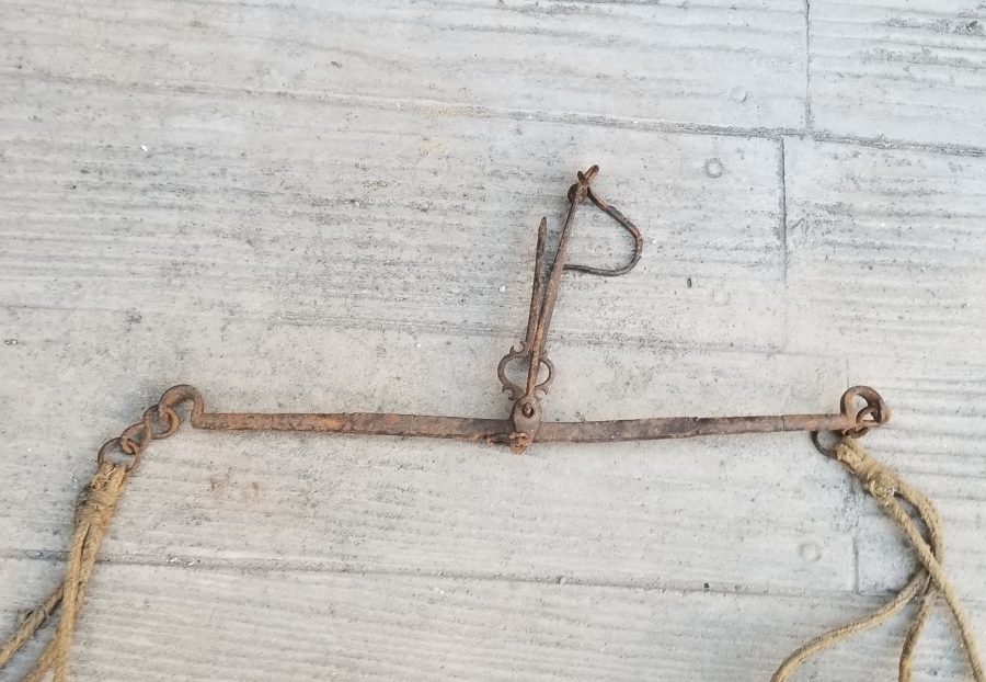 OSMANLI DÖNEMİ AHŞAP KEFELİ TERAZİ