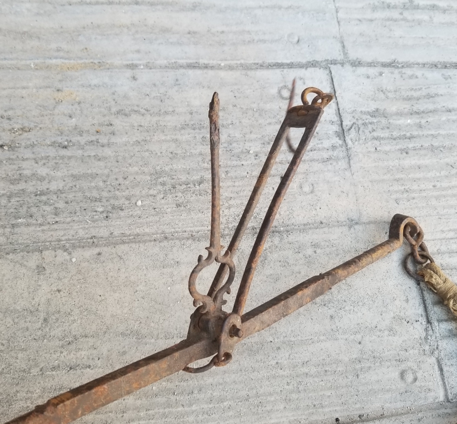 OSMANLI DÖNEMİ AHŞAP KEFELİ TERAZİ