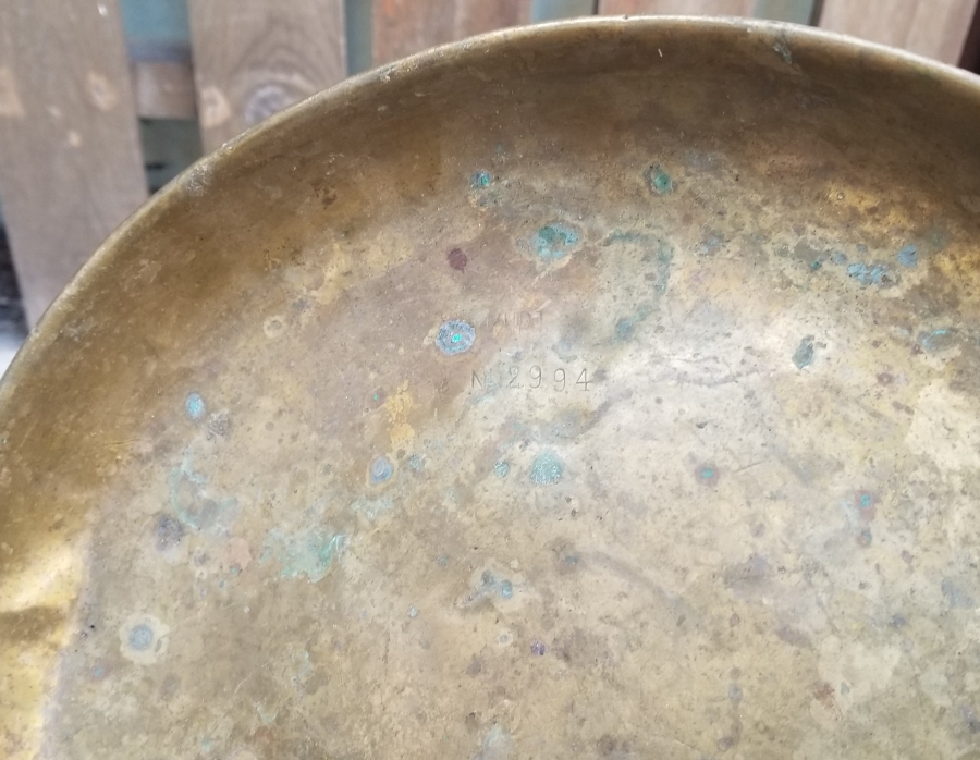 ANTİKA ÇİFT TERAZİ KEFESİ