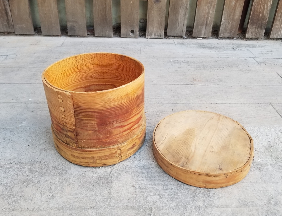 OSMANLI DÖNEMİ EL YAPIMI AHŞAP HURMA KUTUSU