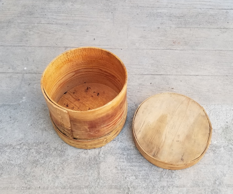 OSMANLI DÖNEMİ EL YAPIMI AHŞAP HURMA KUTUSU