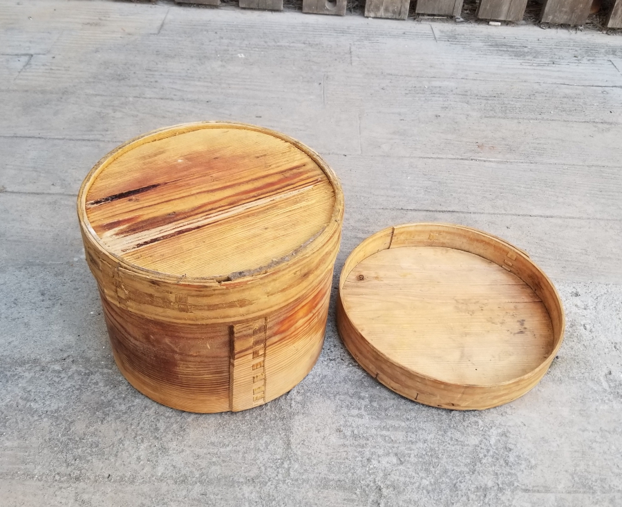 OSMANLI DÖNEMİ EL YAPIMI AHŞAP HURMA KUTUSU