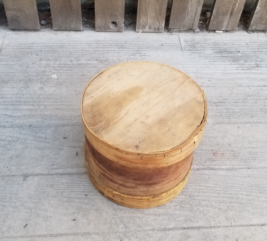 OSMANLI DÖNEMİ EL YAPIMI AHŞAP HURMA KUTUSU