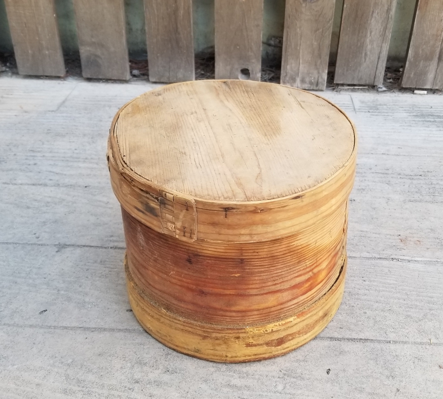 OSMANLI DÖNEMİ EL YAPIMI AHŞAP HURMA KUTUSU