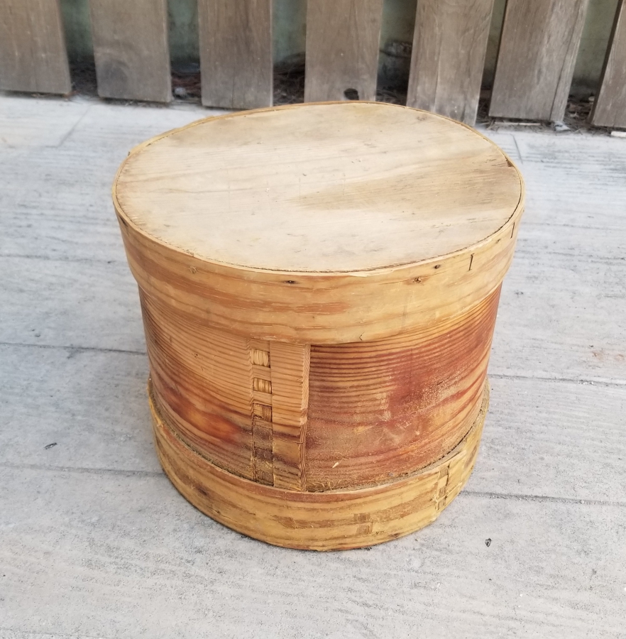 OSMANLI DÖNEMİ EL YAPIMI AHŞAP HURMA KUTUSU