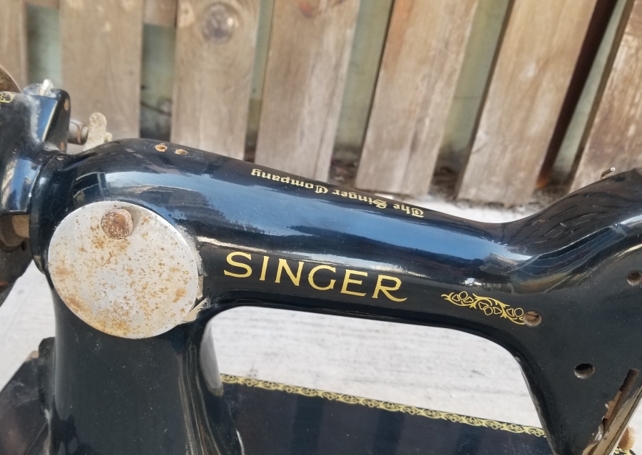 ANTİKA SİNGER DİKİŞ MAKİNESİ