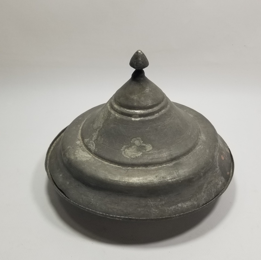 OSMANLI DÖNEMİ TEKKE İŞİ KUBBELİ KAPAKLI LENGER