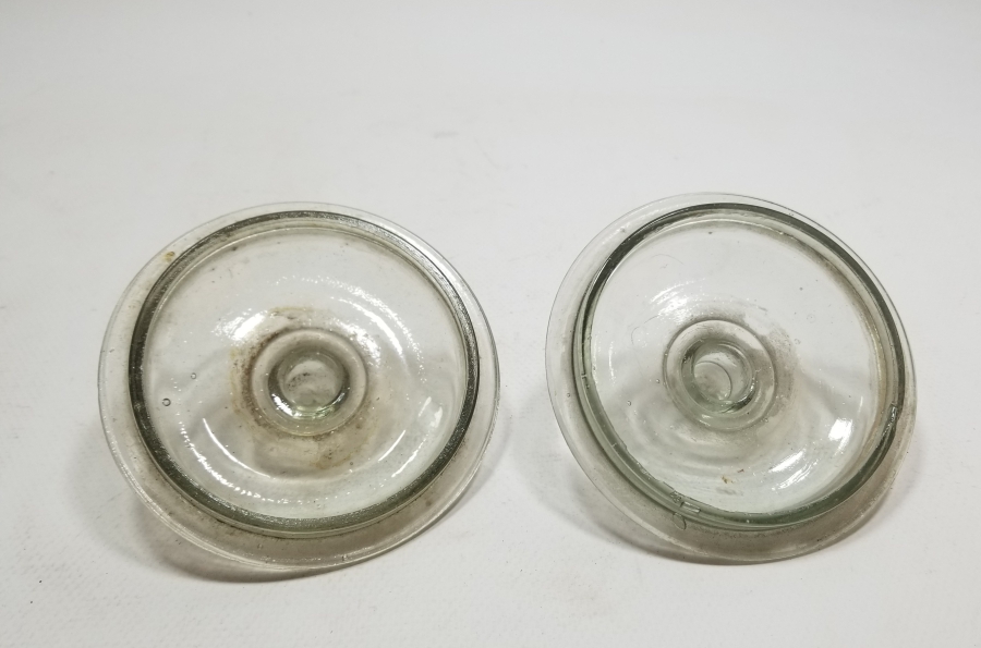 OSMANLI DÖNEMİ CAM KAVANOZ KAPAĞI LOTU