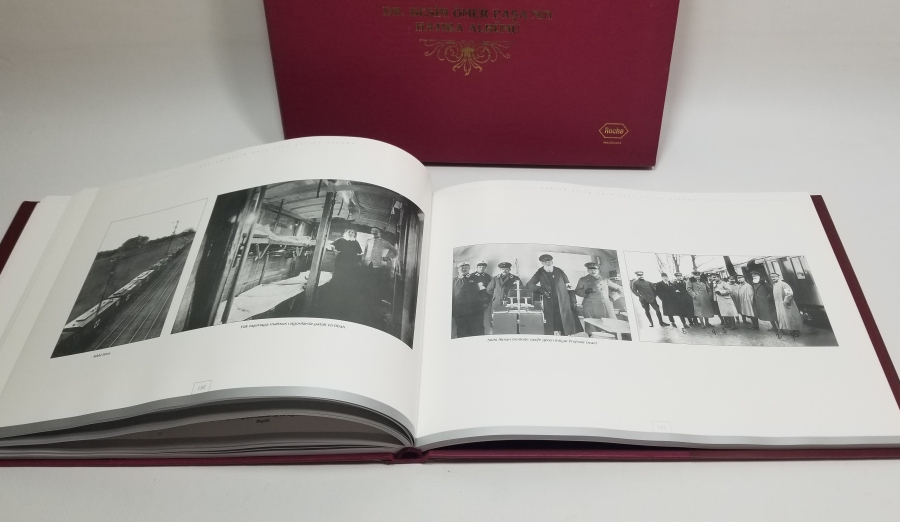 DOKTOR BESİM ÖMER PAŞA'NIN HATIRA ALBÜMÜ İSİMLİ PRESTİJ KİTAP