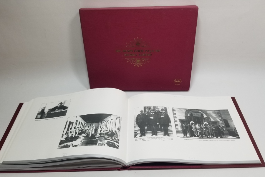 DOKTOR BESİM ÖMER PAŞA'NIN HATIRA ALBÜMÜ İSİMLİ PRESTİJ KİTAP