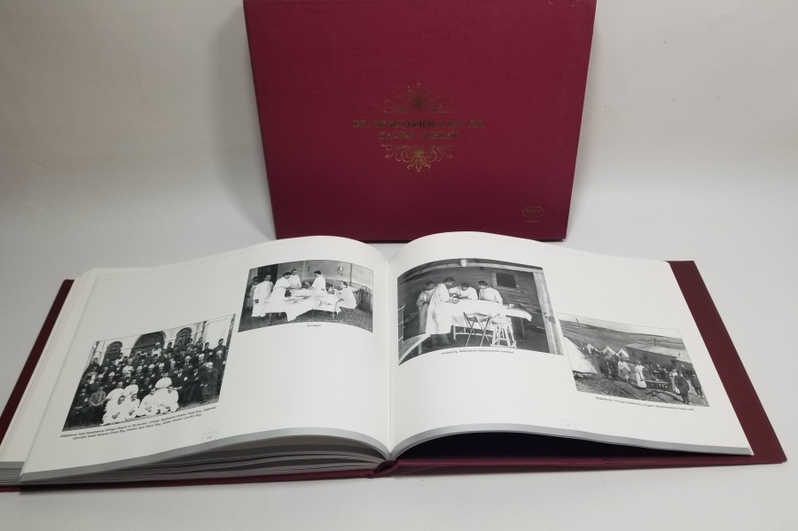 DOKTOR BESİM ÖMER PAŞA'NIN HATIRA ALBÜMÜ İSİMLİ PRESTİJ KİTAP