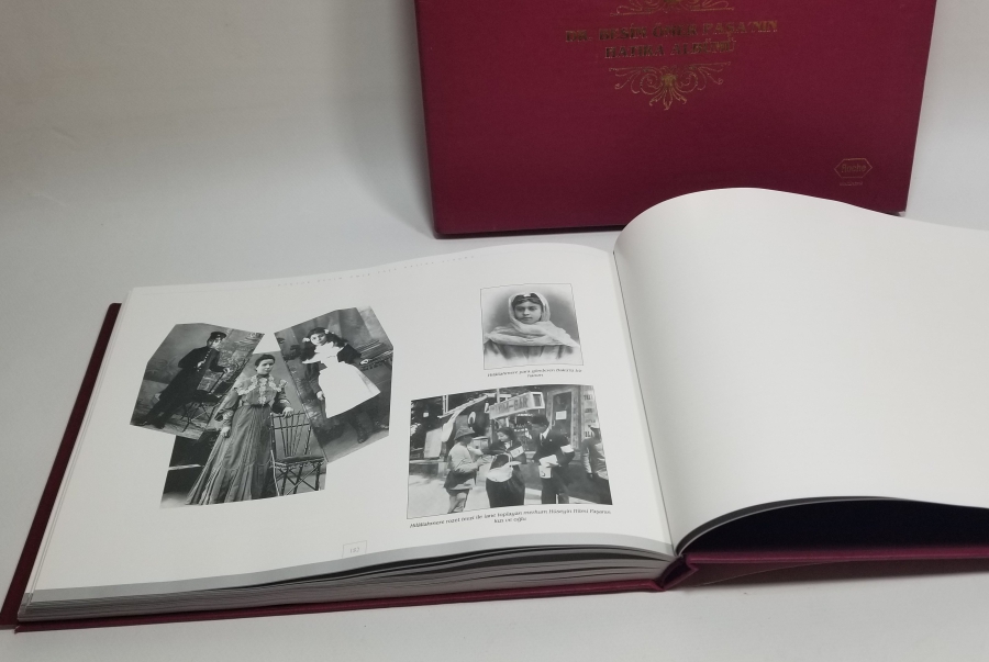 DOKTOR BESİM ÖMER PAŞA'NIN HATIRA ALBÜMÜ İSİMLİ PRESTİJ KİTAP