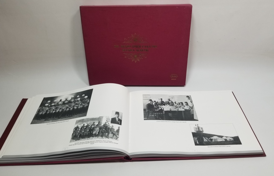 DOKTOR BESİM ÖMER PAŞA'NIN HATIRA ALBÜMÜ İSİMLİ PRESTİJ KİTAP