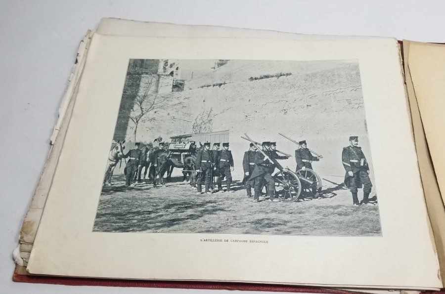 1900 BAŞLARI NADİR FRANSIZ ASKERİ ALBÜM