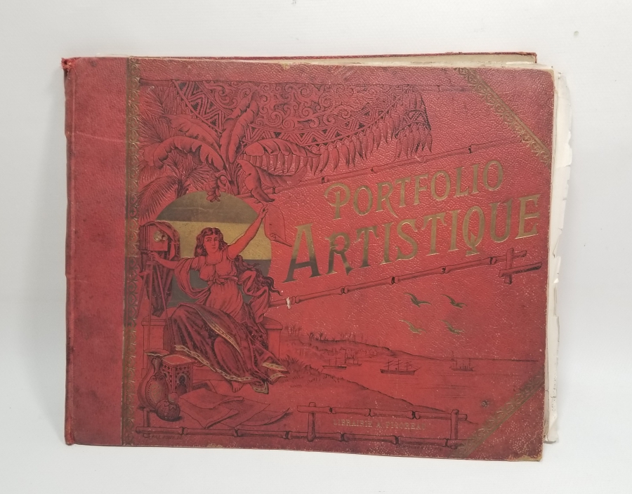 1900 BAŞLARI NADİR FRANSIZ ASKERİ ALBÜM