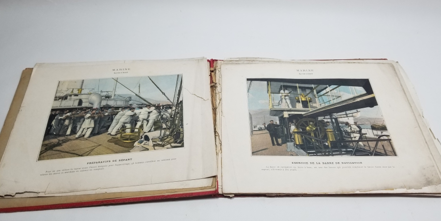 1900 BAŞLARI NADİR FRANSIZ ASKERİ ALBÜM