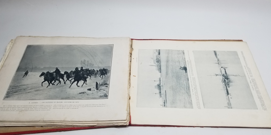 1900 BAŞLARI NADİR FRANSIZ ASKERİ ALBÜM