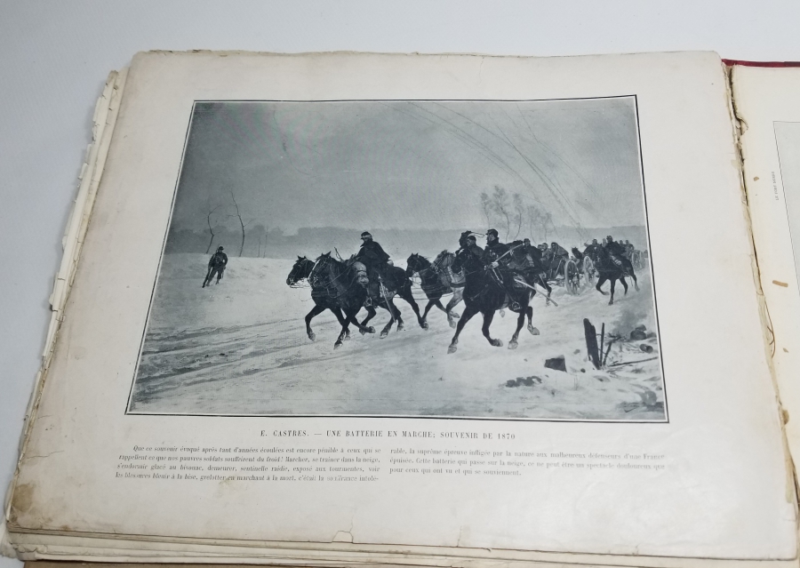 1900 BAŞLARI NADİR FRANSIZ ASKERİ ALBÜM