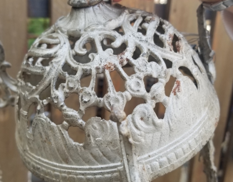 KABARTMA İŞÇİLİKLİ OSMANLI DÖNEMİ KANDİL AVİZESİ