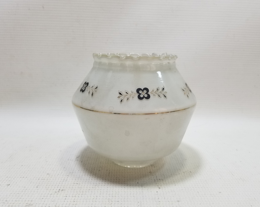 ANTİKA CAM LAMBA TACI