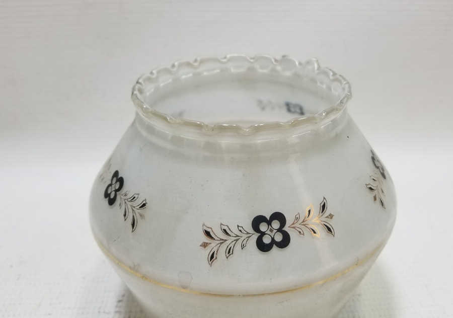 ANTİKA CAM LAMBA TACI