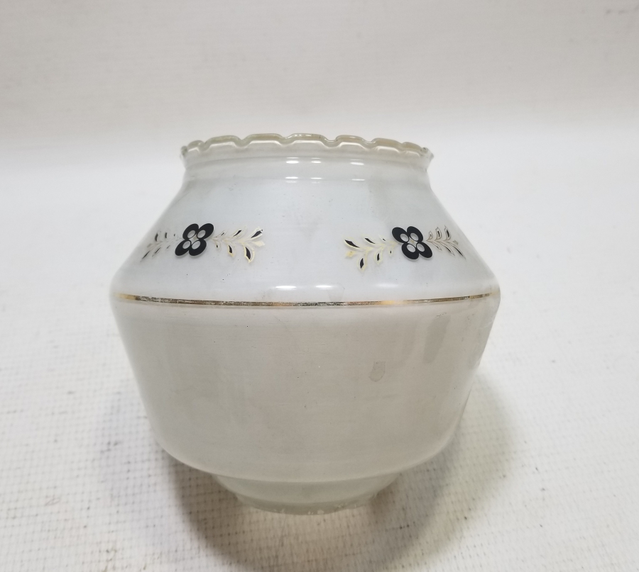 ANTİKA CAM LAMBA TACI