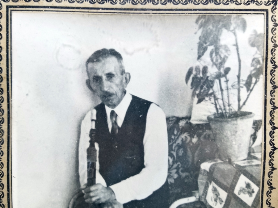 ANTİKA SİYAH BEYAZ FOTOĞRAF