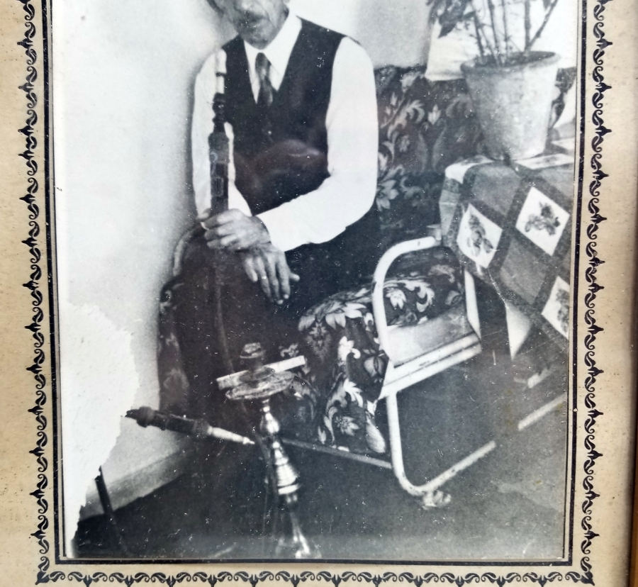 ANTİKA SİYAH BEYAZ FOTOĞRAF