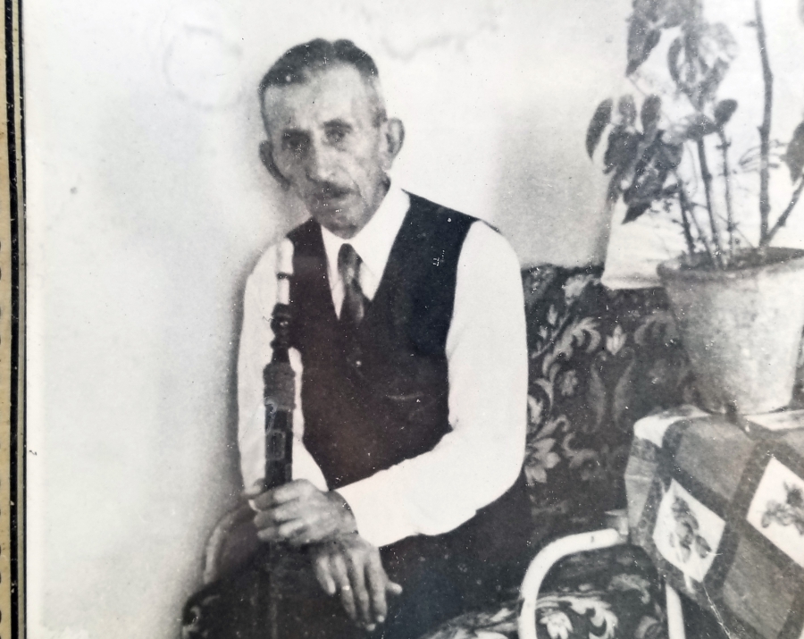 ANTİKA SİYAH BEYAZ FOTOĞRAF