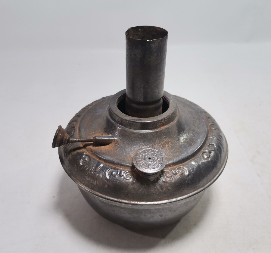 KABARTMA İŞÇİLİKLİ NADİR TİPTE OSMANLI DÖNEMİ GAZ LAMBASI